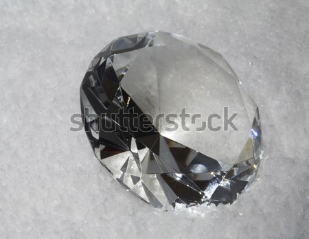 Diamant lumina gri înapoi studio fotografie Imagine de stoc © prill