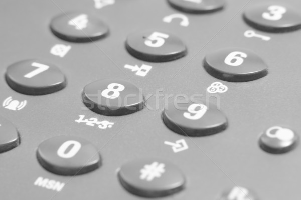 dark phone keypad Stock photo © prill