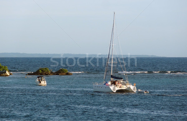 coastal scenery at Guadeloupe Stock photo © prill