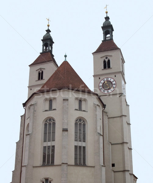 Neupfarrkirche in Regensburg Stock photo © prill