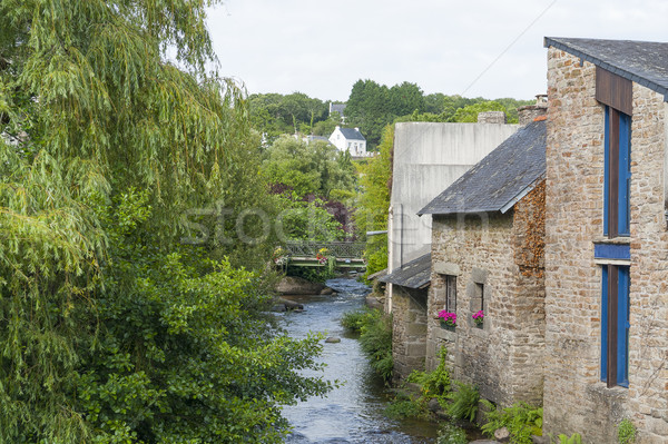 Pont-Aven in Brittany Stock photo © prill