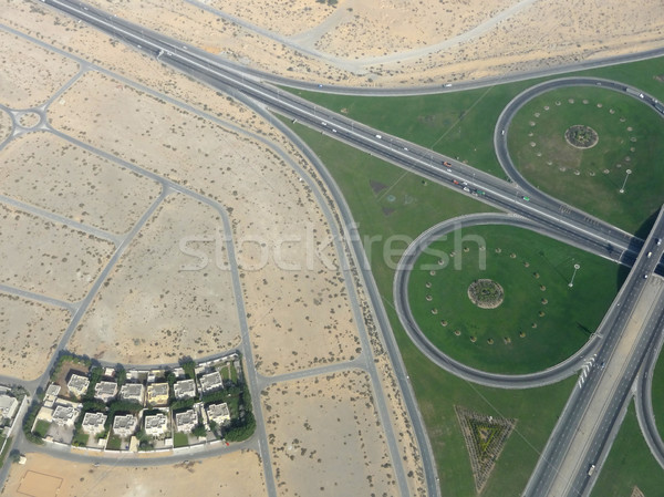 Dubai aerial view Stock photo © prill