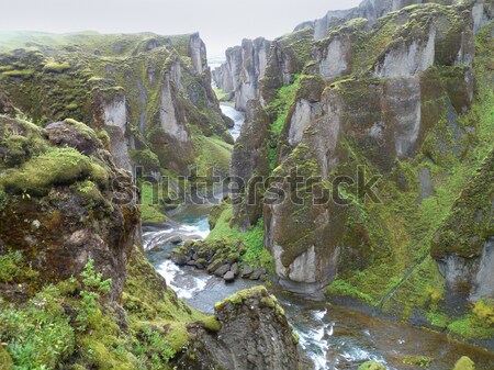 natural scenery in Iceland Stock photo © prill