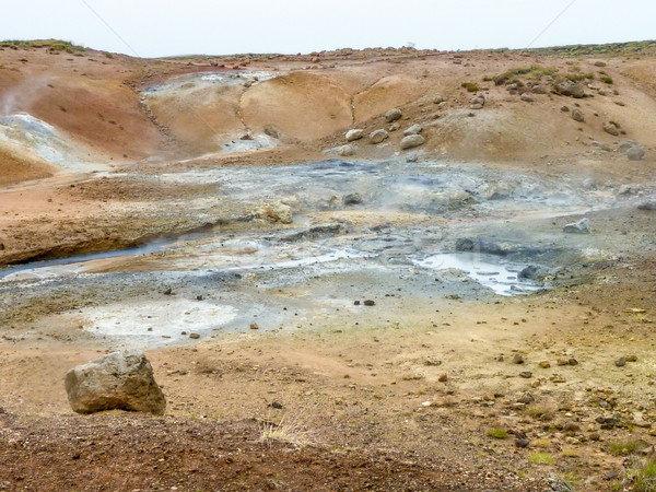 Hot spring in Iceland Stock photo © prill