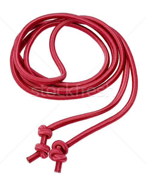 red rope in white back Stock photo © prill