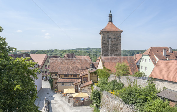 Rothenburg ob der Tauber Stock photo © prill