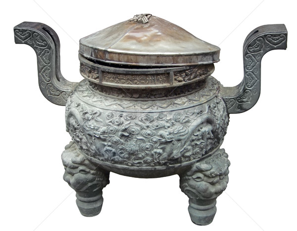 bowl at the Jade Buddha Temple Stock photo © prill