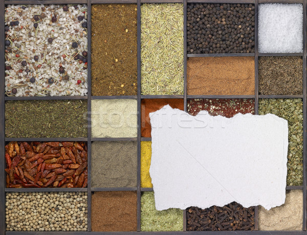 various spices Stock photo © prill
