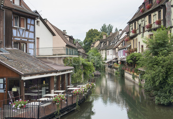 Weinig Venetië oude binnenstad Frankrijk stad brug Stockfoto © prill