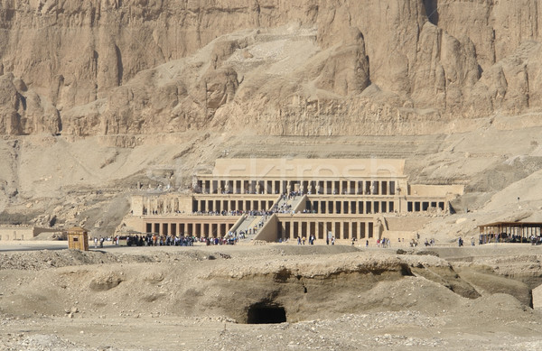 Mortuary Temple of Hatshepsut in Egypt Stock photo © prill