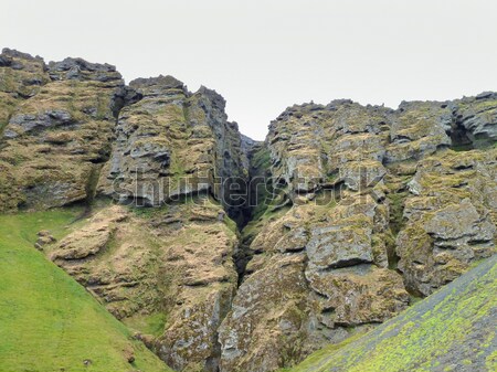 rock formation in Iceland Stock photo © prill