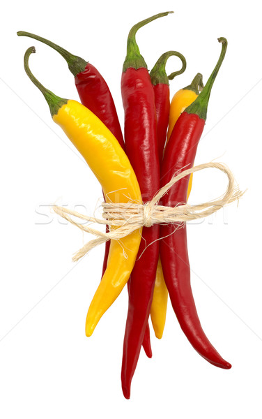 chili peppers Stock photo © prill