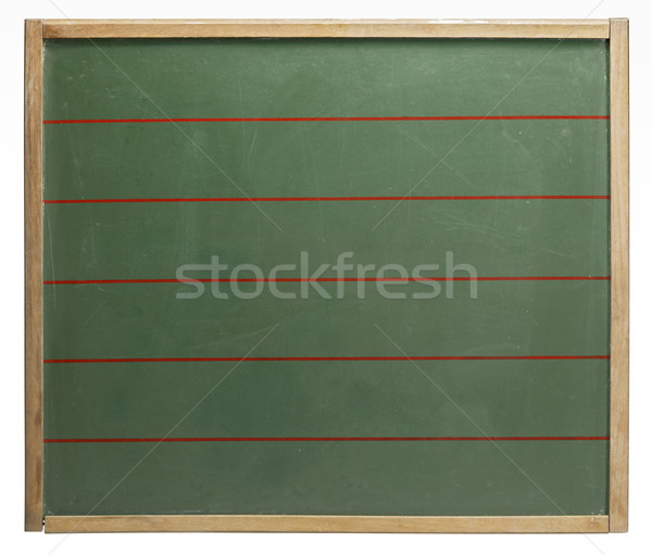 red lined blackboard Stock photo © prill