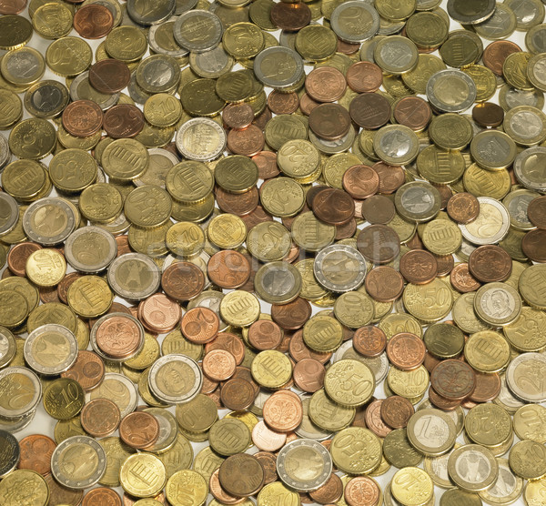 background with euro coins Stock photo © prill