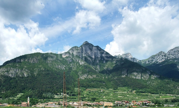 Alpino cenário verão tempo Áustria Itália Foto stock © prill