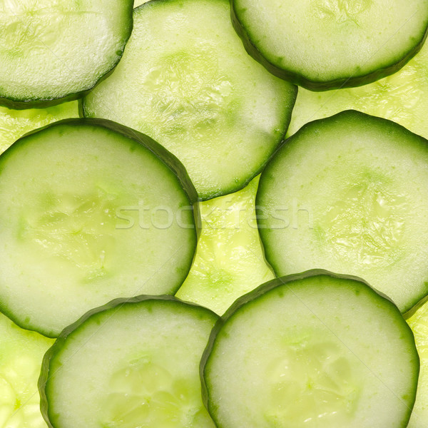 sliced cucumber Stock photo © prill