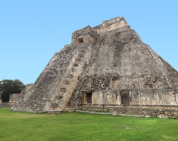 Stock photo: pyramid of the magician