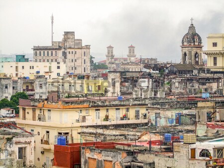 Havana şehir Küba Bina mimari Stok fotoğraf © prill