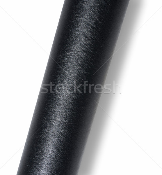 rolled textured black surface Stock photo © prill