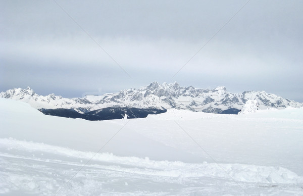 [[stock_photo]]: Montagne · paysages · hiver · Autriche · montagnes · sport