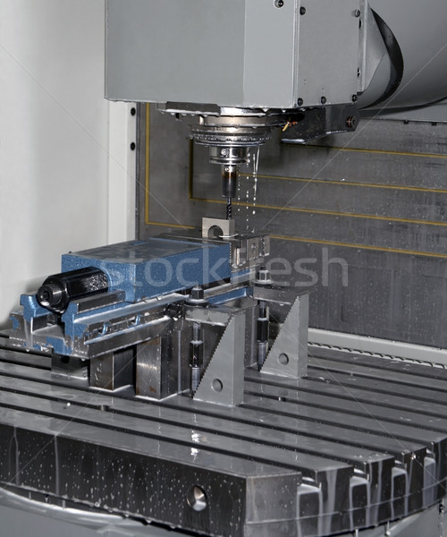 metal milling machine Stock photo © prill