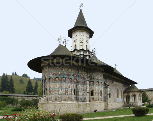 Sucevita Monastery Stock photo © prill