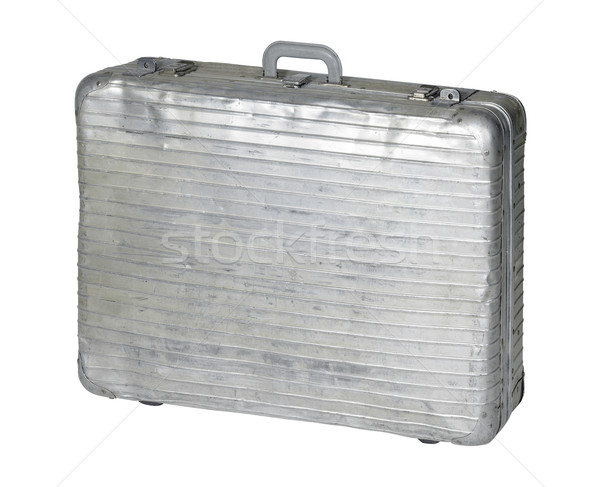 dent old metal case Stock photo © prill