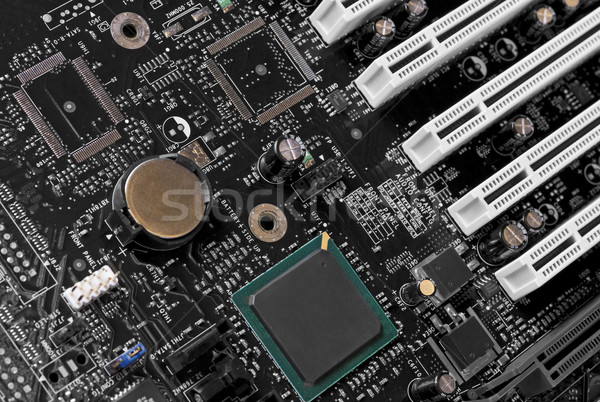 motherboard closeup Stock photo © prill