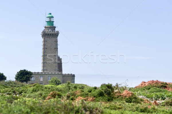 Lighthouse at Cap Frehel Stock photo © prill