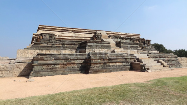 Stock photo: watchtower ruin at Vijayanagara