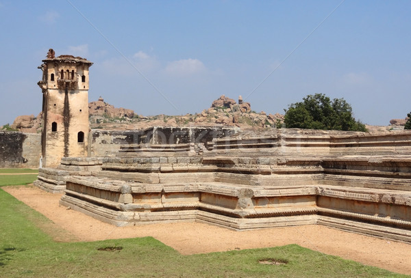 watchtower at Vijayanagara Stock photo © prill