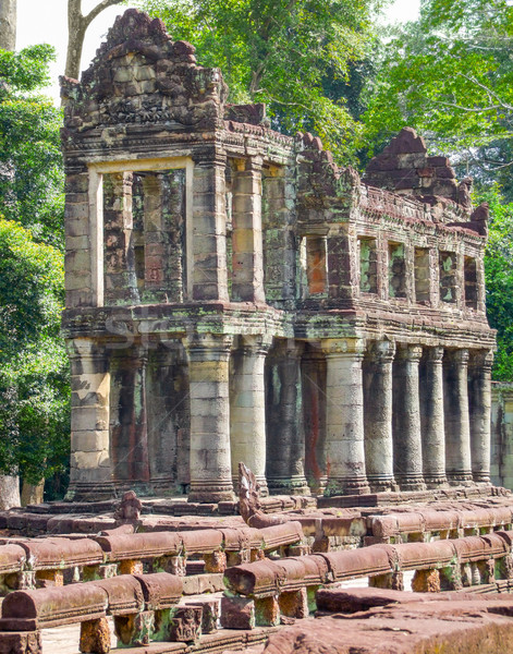 Angkor detalle templo estatua historia religión Foto stock © prill