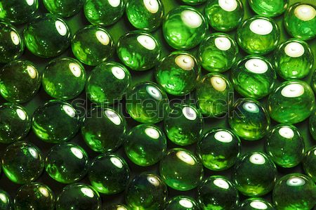 iridescent glass beads Stock photo © prill