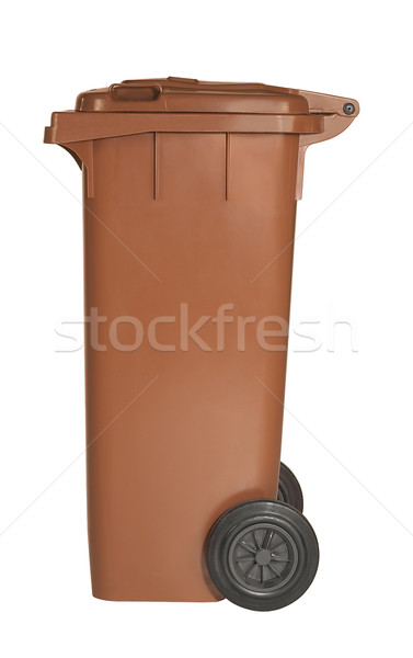 brown waste container Stock photo © prill