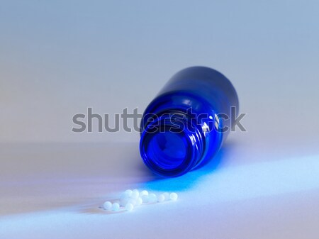 small bottle and globules Stock photo © prill
