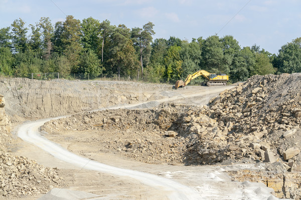 sunny stone pit scenery Stock photo © prill