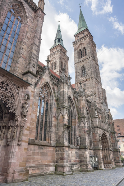 church in Nuremberg Stock photo © prill