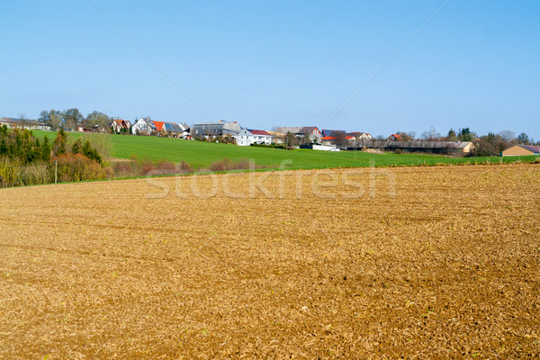 rural village in Hohenlohe Stock photo © prill