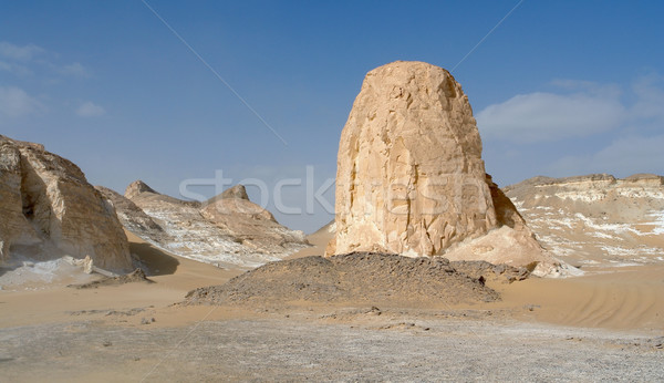 Egipt biały pustyni skała charakter krajobraz Zdjęcia stock © prill