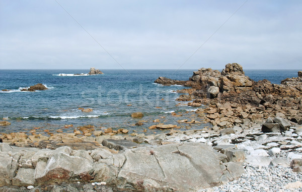 Pink Granite Coast Stock photo © prill