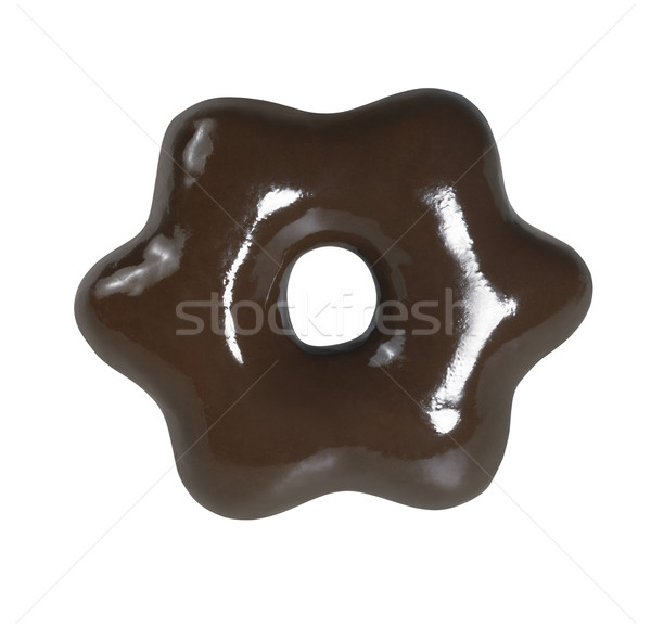 Stock photo: star shaped gingerbread