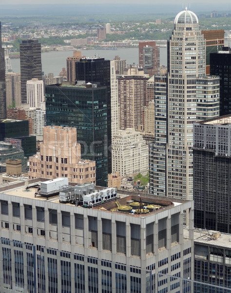 New York aerial view Stock photo © prill