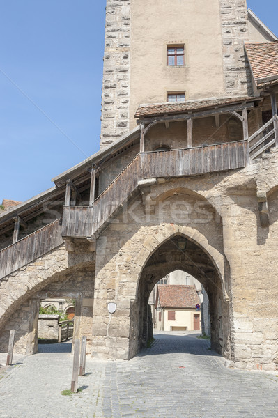 Rothenburg ob der Tauber Stock photo © prill