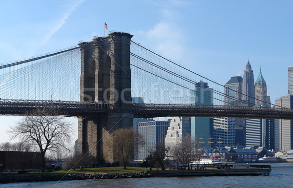 Brooklyn Bridge and New York Stock photo © prill