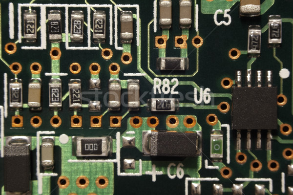 circuit board macro Stock photo © prill
