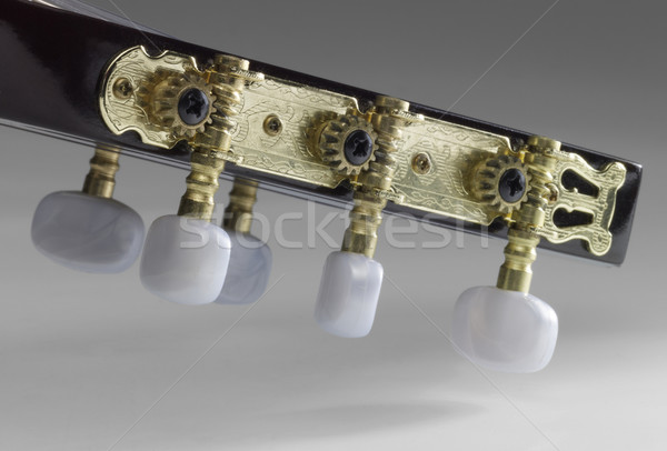 acoustic guitar headstock Stock photo © prill