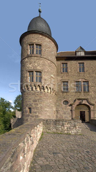 Wertheim Castle detail at summer time Stock photo © prill