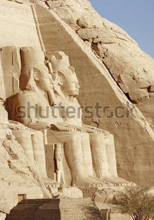 Stok fotoğraf: Manzara · etrafında · güneşli · Mısır · duvar