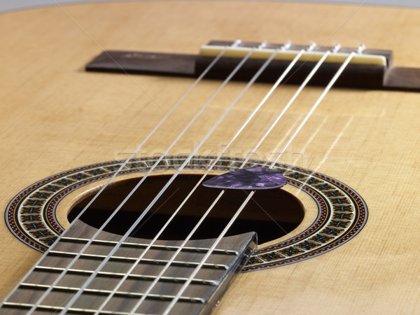 acoustic guitar Stock photo © prill