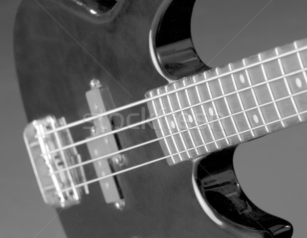 black bass guitar detail Stock photo © prill